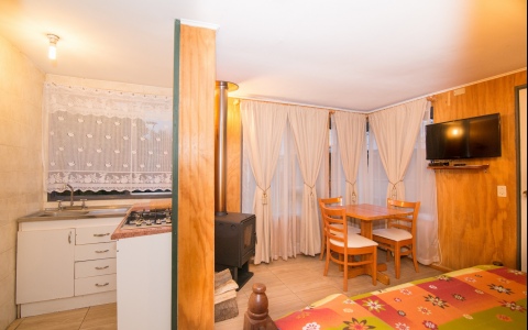 Cabaña 5   (2 - 3 personas) 28 m2